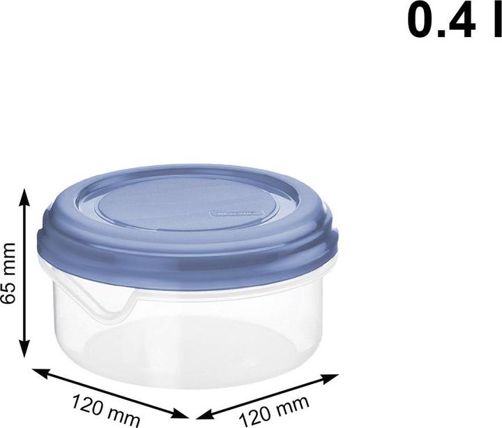 Produktbild Rotho 10er Set Kühlschrankdose RONDO