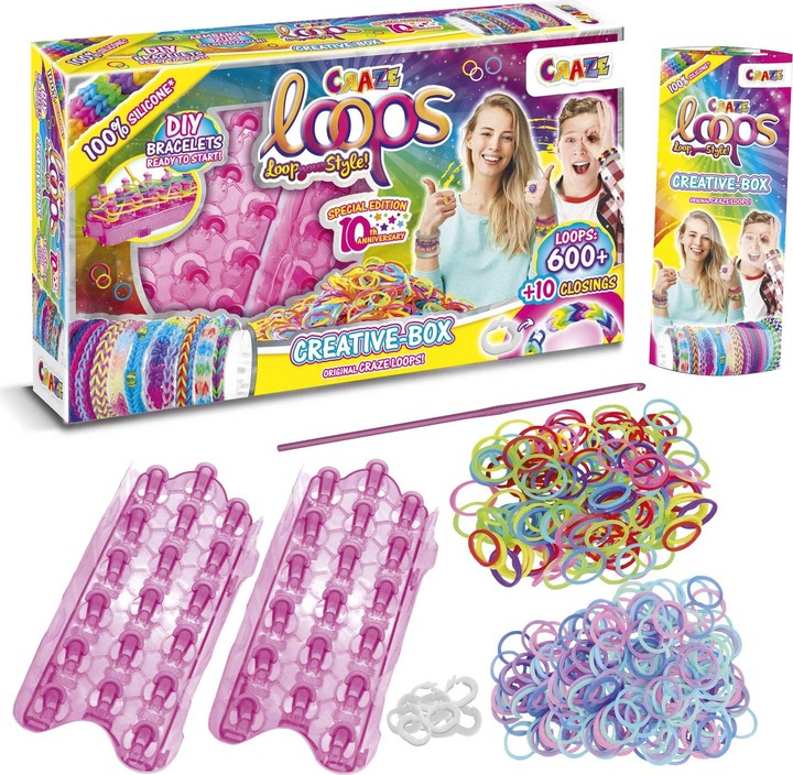 Productafbeelding Craze Loops - Creatieve doos 600 Loops