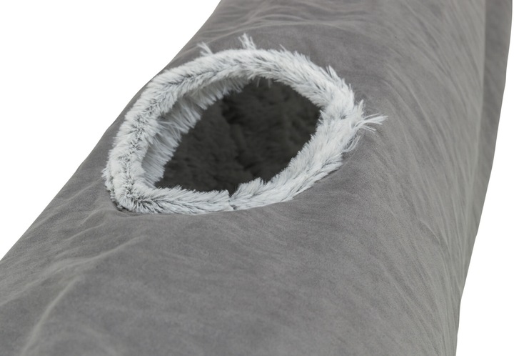 Produktbild Trixie Katzen-Spieltunnel Harvey, ø 27 × 116 cm, Grau (Ballspielzeug Katze)