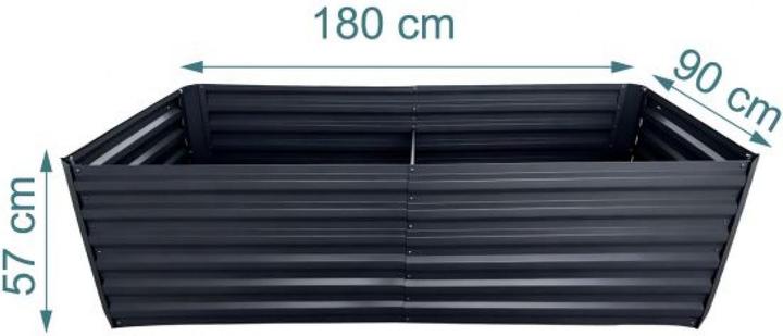 Actual product image Relaxdays raisedbed