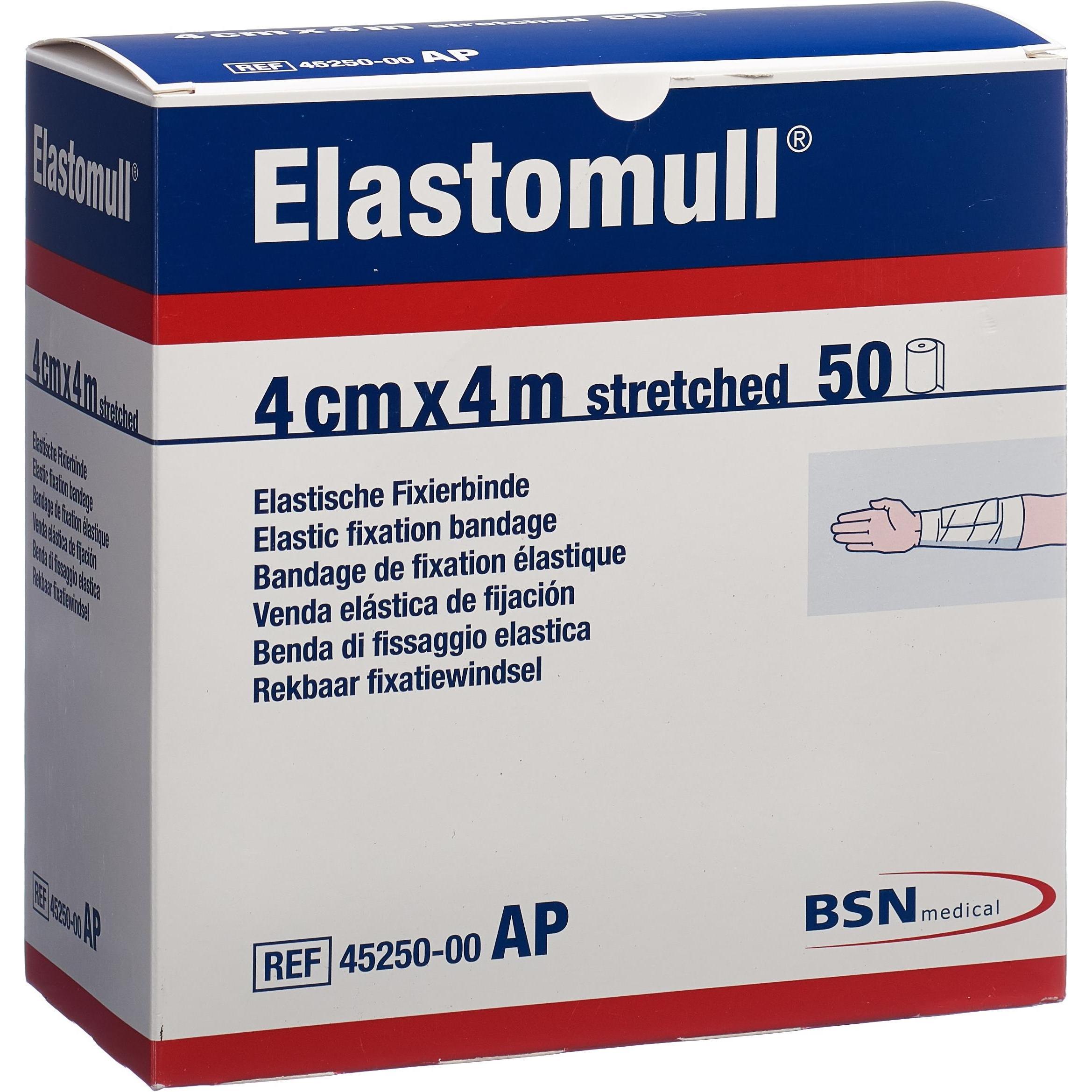 BSN, Verbandsmaterial, elastische Fixierbinde 4mx4cm