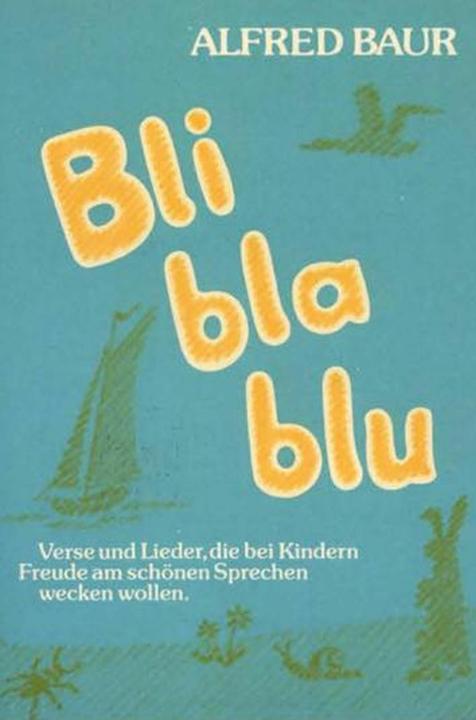 Image du produit Bli - bla - blu (Allemand, Alfred Baur, 2022)