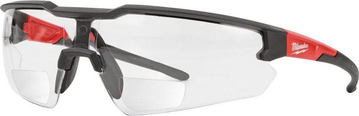 Actual product image MGA Milwaukee prescription safety glasses with prescription correction + 1