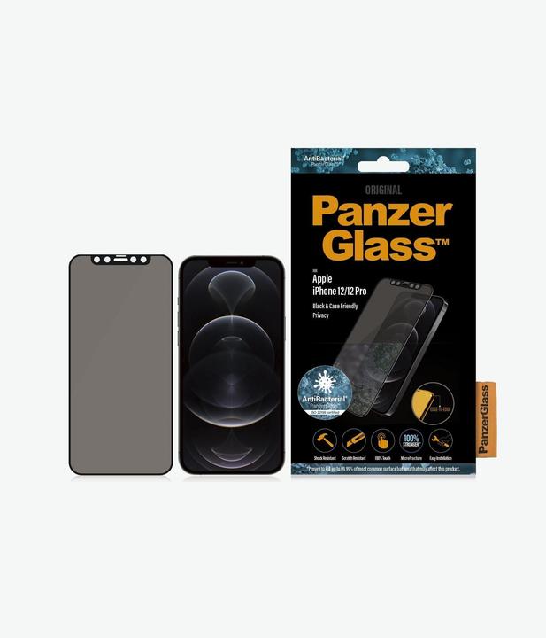 Actual product image PanzerGlass Case Friendly Privacy (1 Piece, Realme 12 Pro+, Apple iPhone 12)