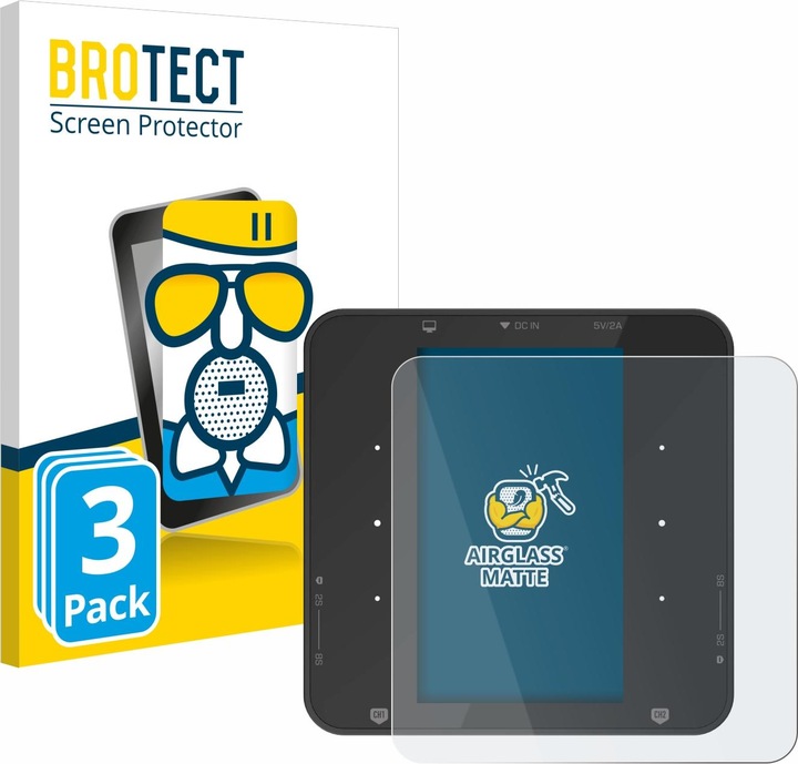 Produktbild BROTECT Schutzglas Schutzfolie Displayschutz Display Schutz Glas Folie matt (3 Stück, Huawei P30)