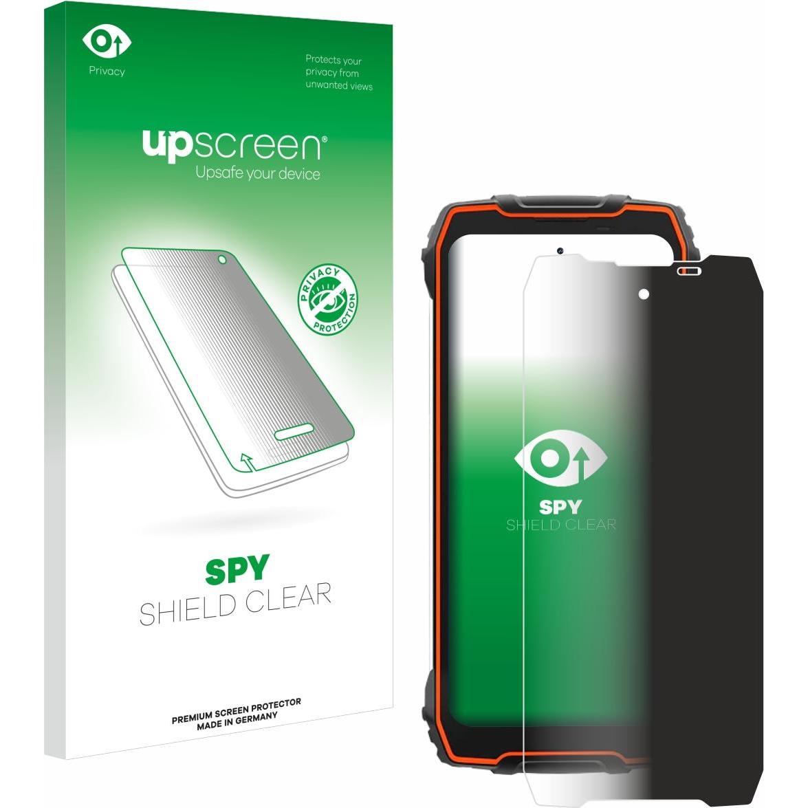 upscreen Sichtschutzfolie Anti-Spy Privacy Folie Blaulicht-Schutz (1 Stück, Blackview Max 1), Smartphone Schutzfolie, Bl...