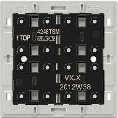 Thumbnail - JUNG Tastsensor-Modul, Taster + Schalter, Weiss