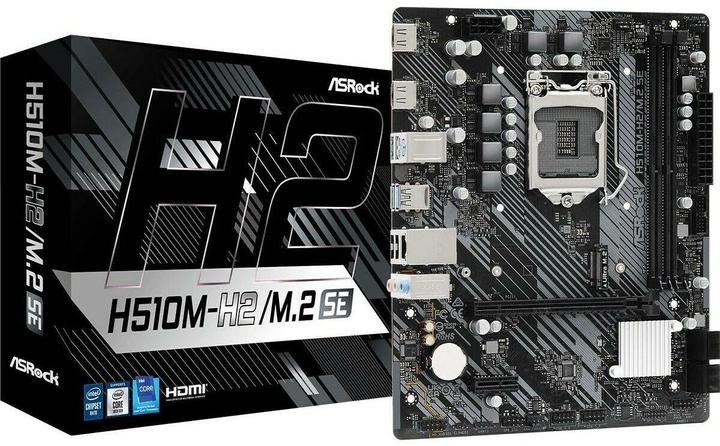 Produktbild AsRock H510M-H2/M.2 SE (LGA 1200, Intel H470, mATX)