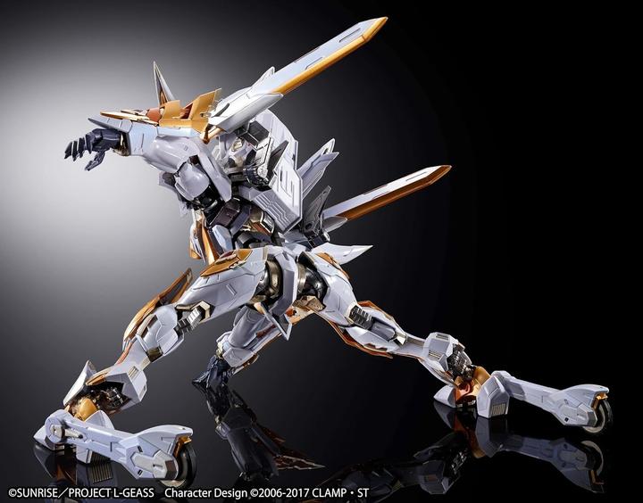 Actual product image Tamashii Nation Code Geass: Lelouch of the Rebellion R2 Metal Build Dragon Scale Action Figure Lancelot Albion 18 cm