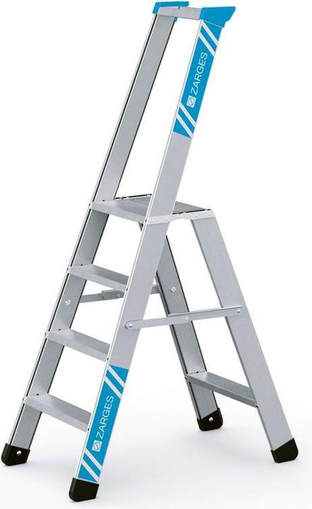 Zarges Scale a libro con gradini, accessibili da un lato (Scala doppia, 167 cm)