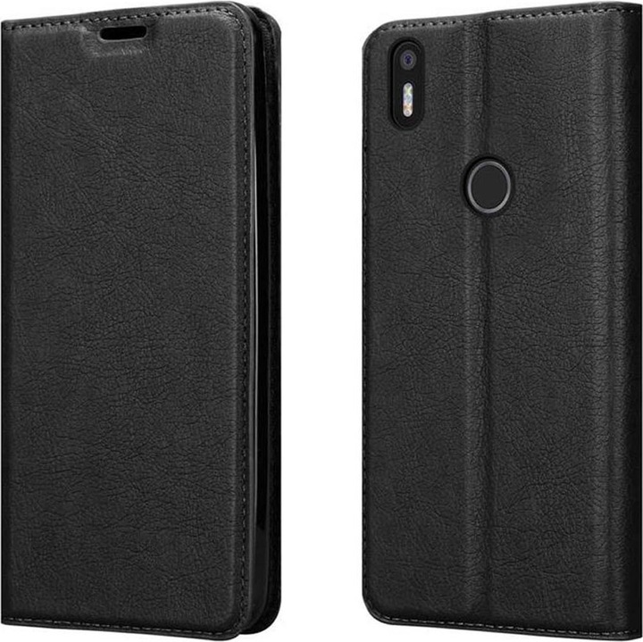 Actual product image Cadorabo Book Invisible Magnet Cover (BQ Aquaris X5 Plus)
