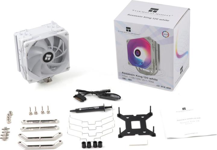 Actual product image Thermalright Cooler Assassin King 120 White (1200/1700/AMD)