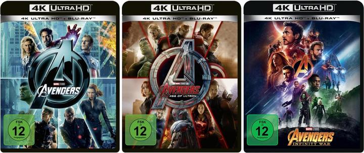 Immagine prodotto Disney Interactive Studios Avengers: Infinity War (4k Blu-ray, 2018, Tedesco, Inglese)