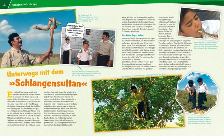 Produktbild Tessloff Was ist Was Schlangen. Jäger mit dem sechsten Sinn (Deutsch, Nicolai Schirawski, Johann Brandstetter, 2013)