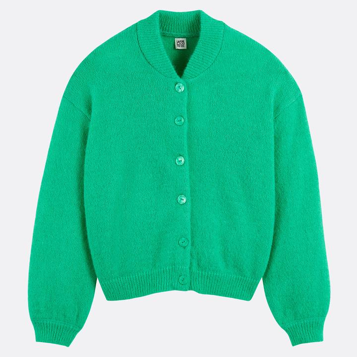 Immagine prodotto La Redoute Collections Strickjacke mit Stehkragen (S)