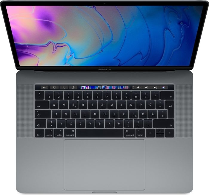 Actual product image Apple MacBook Pro 15 – 2019 (15.40", Intel Core i7-9750H, 16 GB, 256 GB, DE)