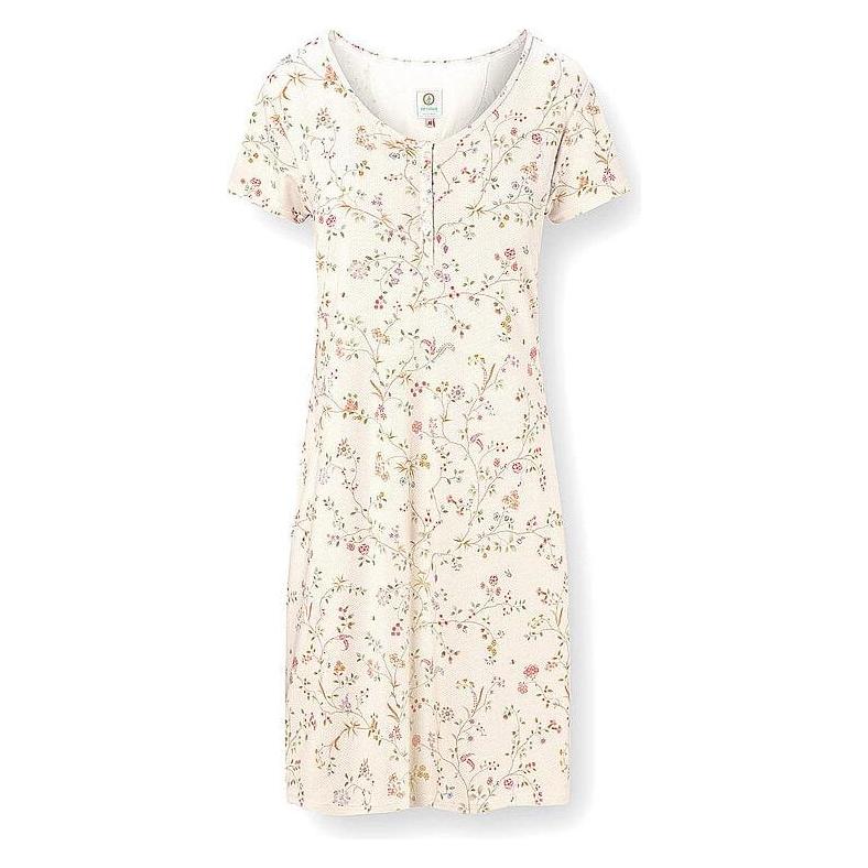 Pip Studio, Damen, Pyjamas, Nachthemd Sleepshirt Daisy, Weiss, (Xl)