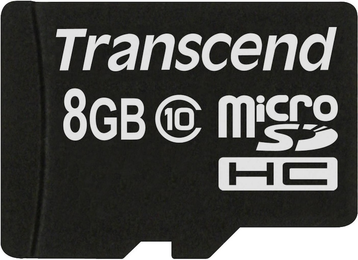 Image du produit Transcend Carte Sdhc Micro 8gb Classe 10 (8 Go, microSDHC, U1, UHS-I)