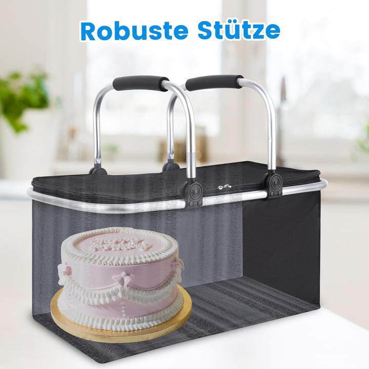Produktbild Aokley Isolierter Picknick- und Einkaufskorb