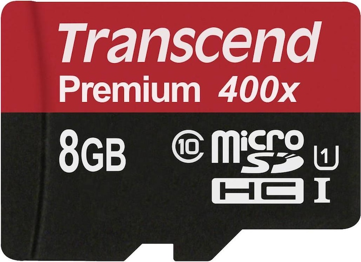 Produktbild Transcend 8GB MICROSDHC CLASS 10 UHS-I (8 GB, microSDHC, U1, UHS-I)