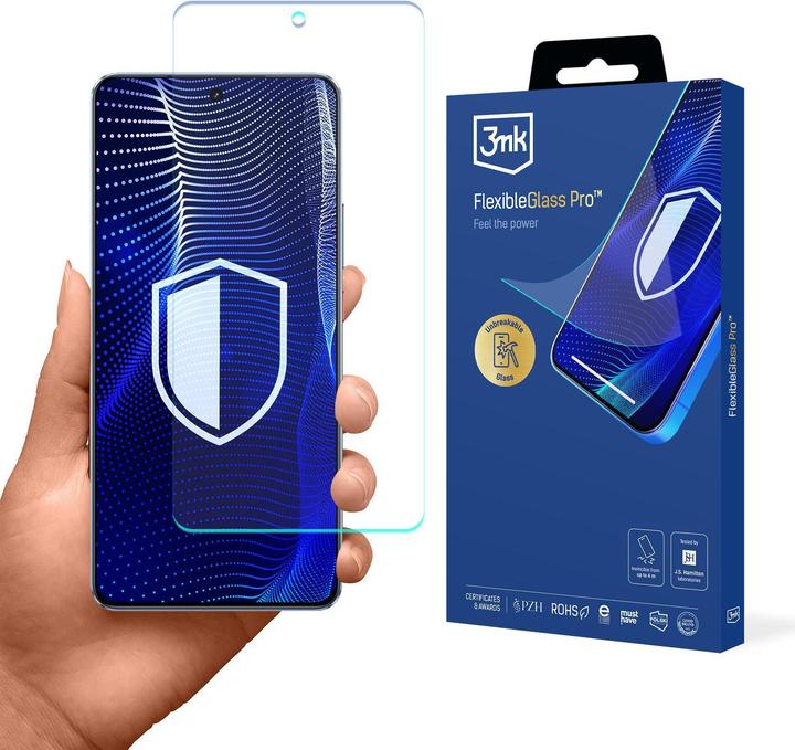 Actual product image 3MK Hybridglas FlexibleGlass Pro auf Realme GT 7 (Realme GT7)