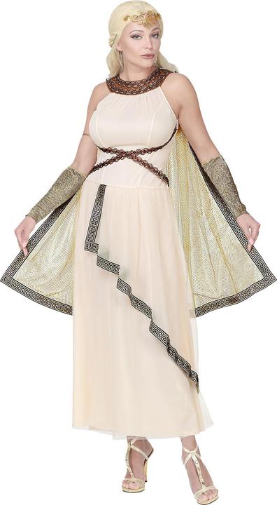 Immagine prodotto Widmann GRIECHISCHE/RÖMISCHE GÖTTIN (Kleid mit Umhang, Armstulpen, Kopfschmuck), XL (XL)
