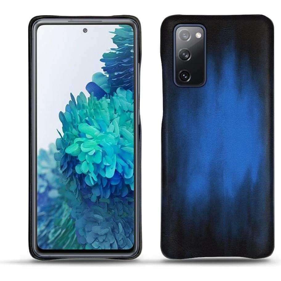 Noreve Lederschutzhülle (Samsung Galaxy S20 FE), Smartphone Hülle, Blau