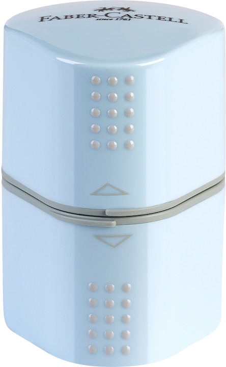Produktbild Faber-Castell Dosenspitzer dreifach Grip 2001 sky blue