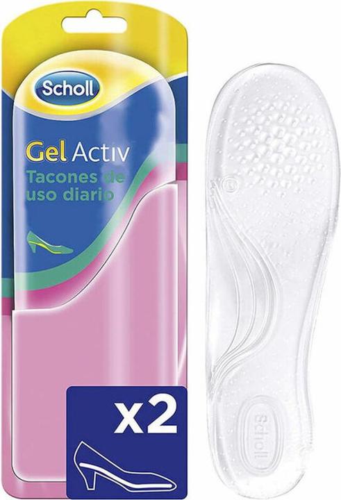 Actual product image Scholl Gel Activ Daily Heel Insoles Size 35-40.5