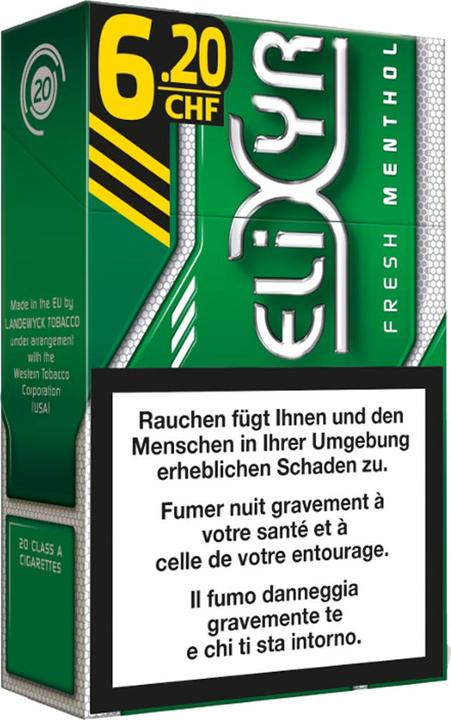Elixyr Boîte de menthol frais