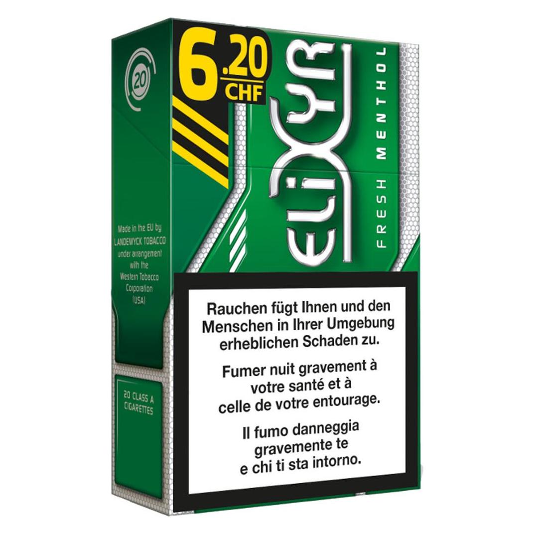 elixyr cigarettes Elixyr Fresh Menthol Box