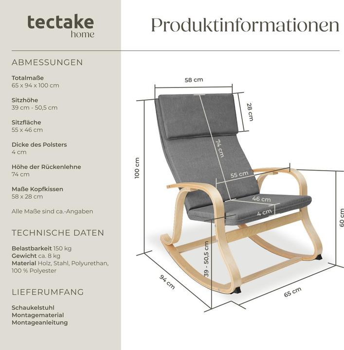 Produktbild tectake Roca