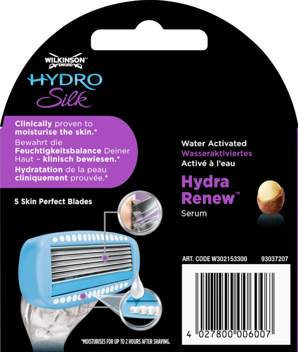 Produktbild Wilkinson Sword Hydro Silk Rasierklingen (3 x)