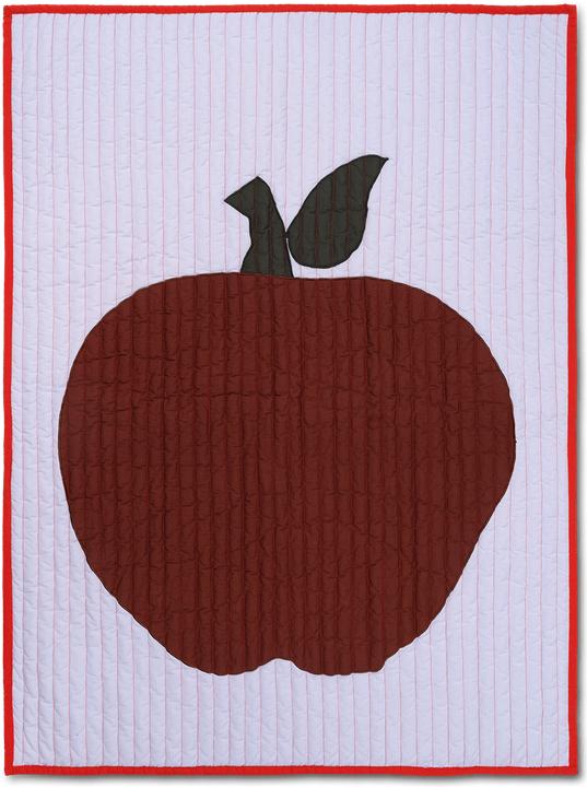 Actual product image Ferm Living Apple Quilted Blanket (80 x 110 cm)