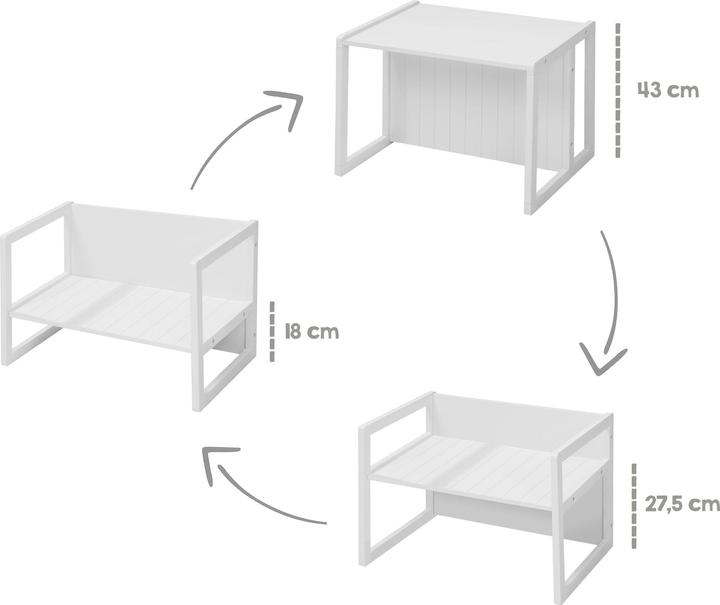 Actual product image Roba Bench and table (High chair)