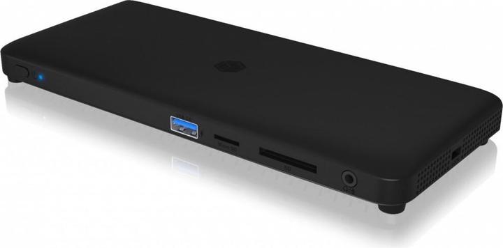 Actual product image Icy Box IB-DK2416-C (USB-C, 9 ports)