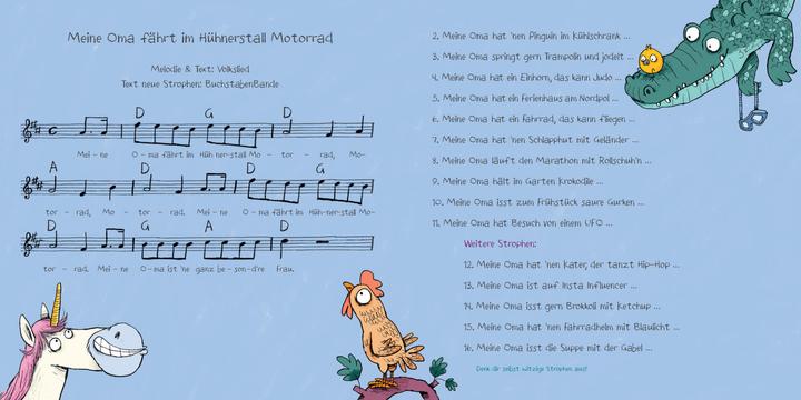 Image du produit Meine Oma fährt im Hühnerstall Motorrad (Allemand, Nikolai Renger, 2022)