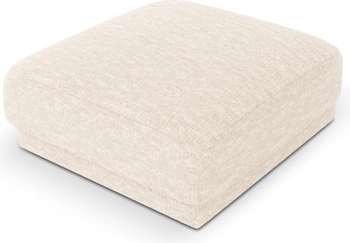 Actual product image Micadoni Pouf, "Miley", 1 Seat, 90x90x40Made in Europe (Cushioned stools)