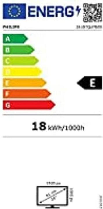Energie-Label Philips 241b7qupbeb/00 (1920 x 1080 Pixel, 24")