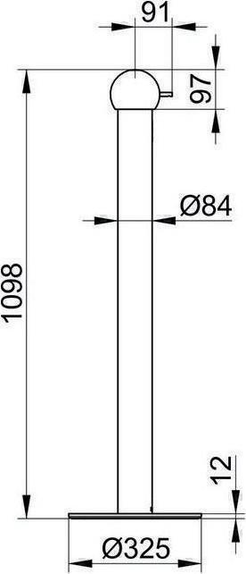 Produktbild Keuco Universalartikel Desinfektionsmittelspender mit Kugelkopf