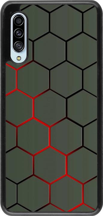 Produktbild PhoneLook Hülle Geometric Line red (Samsung Galaxy A90 5G)