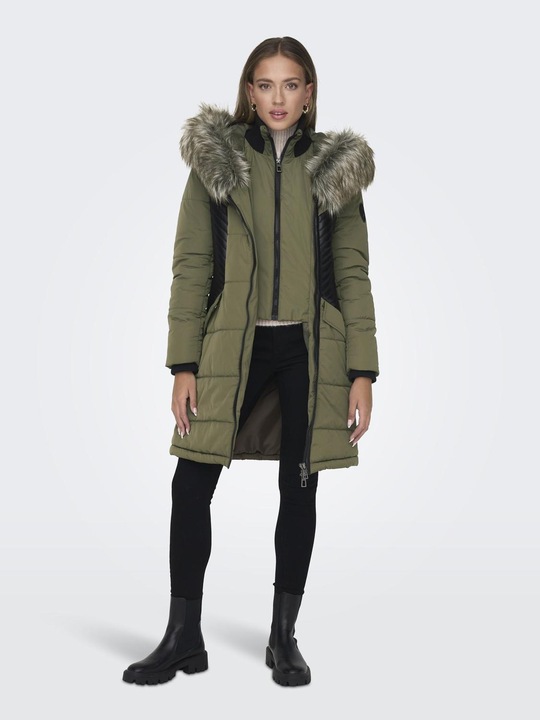 Image du produit Only Manteau à capuche en fourrure (XS)