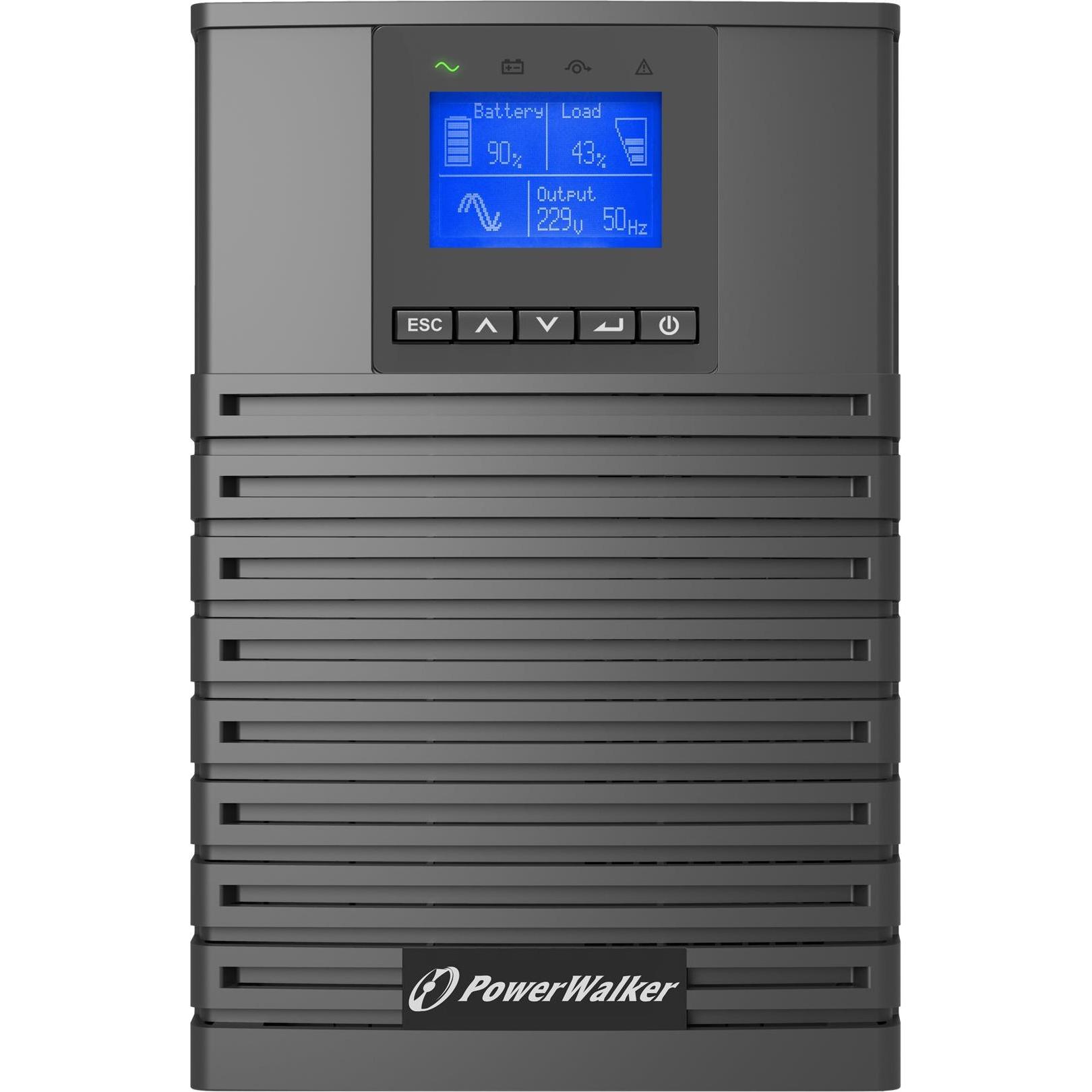 Thumbnail - Powerwalker USV VFI 1500 ICT loT (1.50 VA, 1500 W, Online-Doppelwandler USV), USV