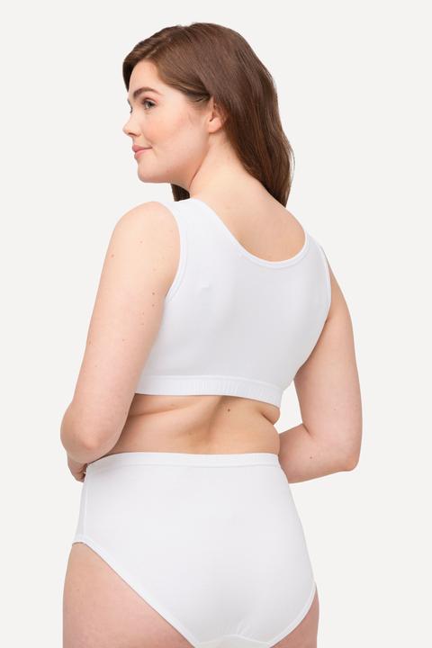 Immagine prodotto Ulla Popken Bustier di cotone biologico con spalline larghe (42 A, 44 A)