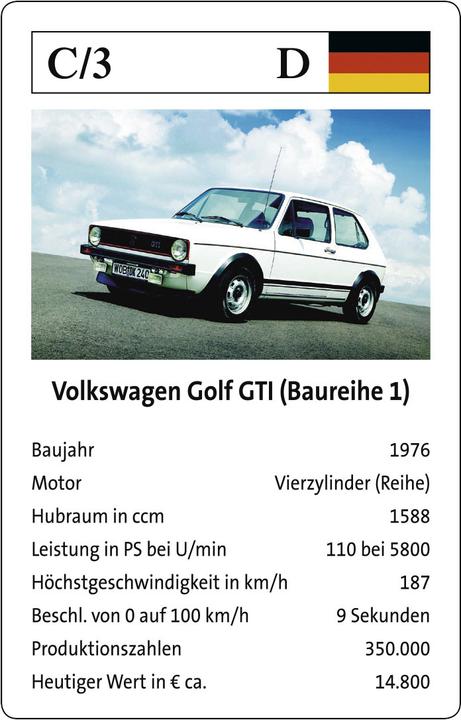 Produktbild Autos der 70er (Kartenspiel) (Deutsch)