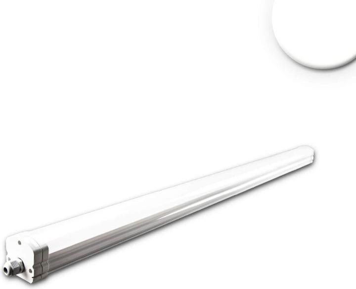 Actual product image Isoled LED linear light with HF motion sensor 130cm, 36W, IP65, neutral white