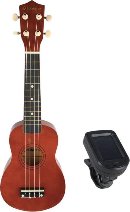 Produktbild Suprimo UK21 SET DW - Ukulele sopranowe 21 ciemne (Soprano)