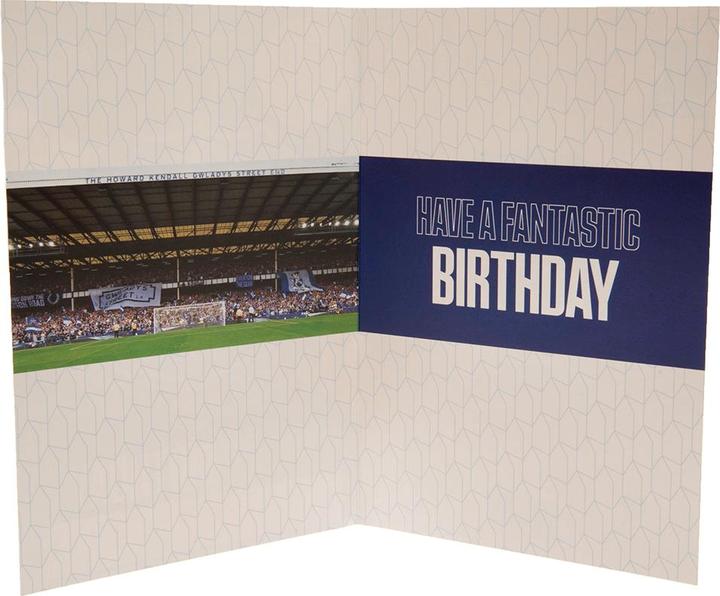 Produktbild Everton FC Geburtstagskarte mit Aufklebern Karton (1 Stk.)