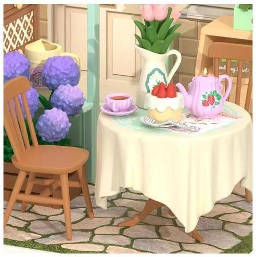 Image du produit Robotime Blooming Tea Garden