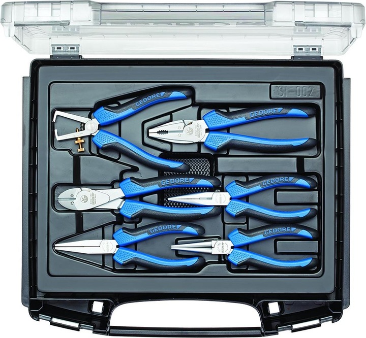 Actual product image Gedore 1101-002 Pliers set 6 pieces in i-BOXX 72 (367 mm)